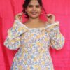 Mohini short kurti with attractive full sleeves