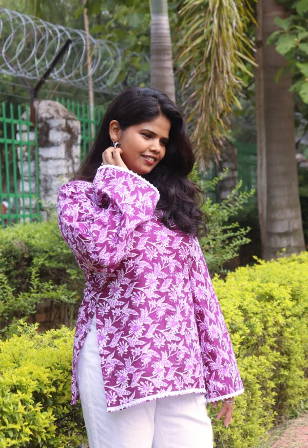 Urvashi short kurti with attractive full sleeves