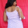 Vani short kurti with shoulder tie strap